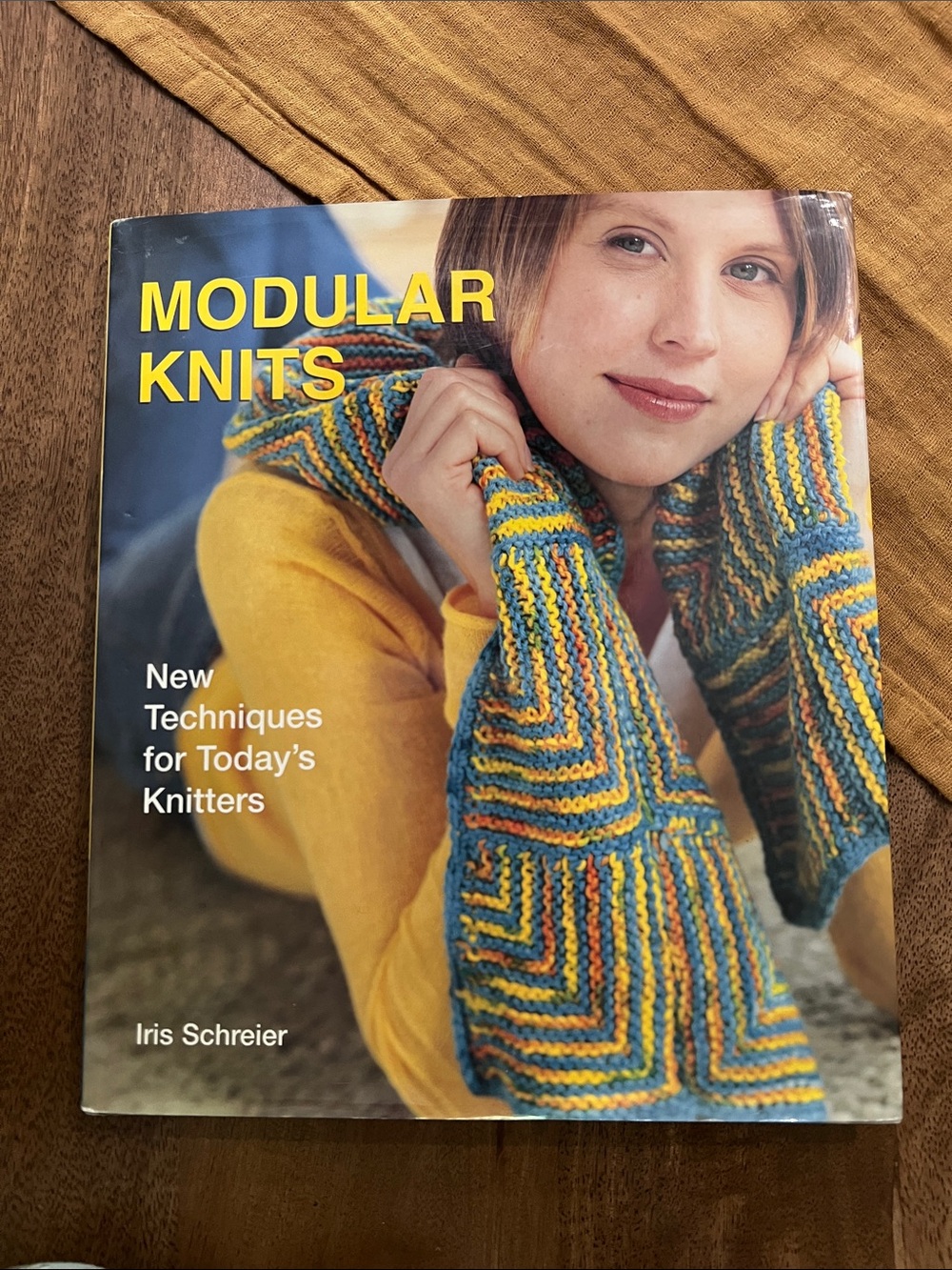 VINTAGE MODULAR Knitting Pattern Book New Techniques For Today’s Knitters